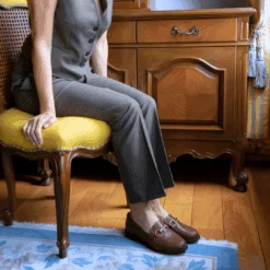 JUDY - Cafe Regina Romero Zapato Mocasin De Piso Para Dama En Piel 12 JUDY - Cafe Regina Romero Zapato Mocasin De Piso Para Dama En Piel -Reginaromero 49