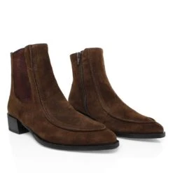 HARRY 40 - ChocolateRegina Romero Zapato Bota Botin Tacon Alto Para Dama En Piel 15 HARRY 40 - ChocolateRegina Romero Zapato Bota Botin Tacon Alto Para Dama En Piel -Reginaromero Harry chocolate Regina Romero 4