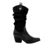 MADELEINE 60 - Negro Regina Romero Zapato Bota Botin Tacon Bajo Para Dama En Piel -Reginaromero Regina Romero Botin Madeleine Piel Ante Negro 1 2543f5a2 cc70 4055 bdde dbab5ec1cc6f
