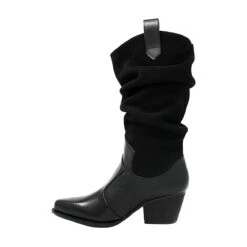 MADELEINE 60 - Negro Regina Romero Zapato Bota Botin Tacon Bajo Para Dama En Piel 19 MADELEINE 60 - Negro Regina Romero Zapato Bota Botin Tacon Bajo Para Dama En Piel -Reginaromero Regina Romero Botin Madeleine Piel Ante Negro 3