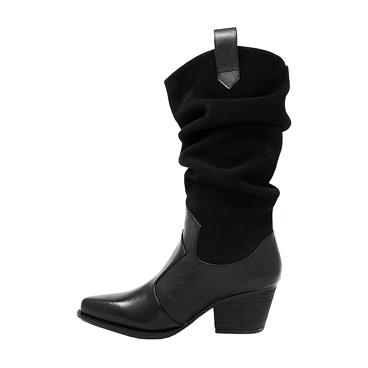 MADELEINE 60 - Negro Regina Romero Zapato Bota Botin Tacon Bajo Para Dama En Piel 10 MADELEINE 60 - Negro Regina Romero Zapato Bota Botin Tacon Bajo Para Dama En Piel - Imagen 8