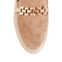 CARINA - Beige Regina Romero Zapato Mocasin De Piso Para Dama En Piel -Reginaromero Regina Romero Zapato Mocasin Carina Piel Ante Beige 5 08f0844f 1d54 41b8 bbe8 ebeb0b868b0f