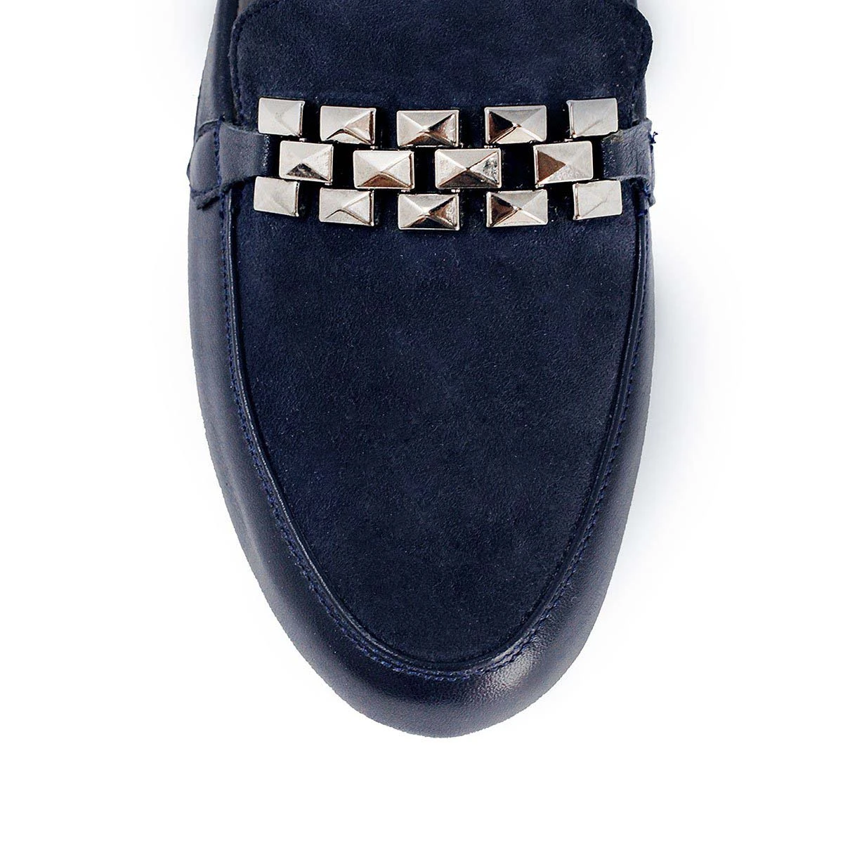 CARINA - Marino Regina Romero Zapato Mocasin De Piso Para Dama En Piel 11 CARINA - Marino Regina Romero Zapato Mocasin De Piso Para Dama En Piel - Imagen 9