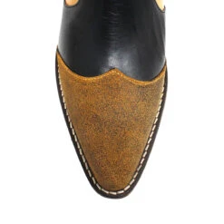 MADDIE 60 Edicion Limitada - Negro Y Miel Regina Romero Zapato Bota Botin Tacon Bajo Para Dama En Piel 13 MADDIE 60 Edicion Limitada - Negro Y Miel Regina Romero Zapato Bota Botin Tacon Bajo Para Dama En Piel -Reginaromero Regina Romero Bota Botin Maddie Piel Negro Miel 5 cf6b88c3 a17c 4970 9011 1e4286ce6099