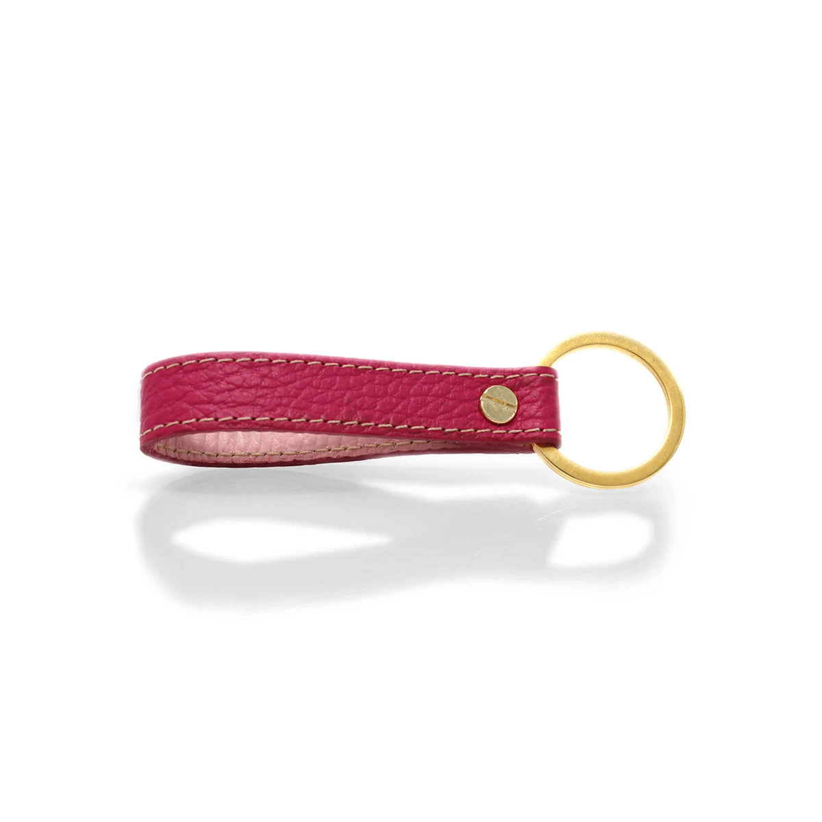 LLAVERO - Fucsia Regina Romero Accesorio Llavero Para Dama En Piel 5 LLAVERO - Fucsia Regina Romero Accesorio Llavero Para Dama En Piel - Imagen 3