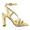 PIA 100 - Oro Regina Romero Zapato Sandalia Zapatilla Tacon Alto Para Dama En Piel -Reginaromero Regina Romero Zapatilla Sandalia Pia Piel Oro 1 06a9fa6b 7be9 4139 b0a7 4a50cc4d718a