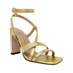 PIA 100 - Oro Regina Romero Zapato Sandalia Zapatilla Tacon Alto Para Dama En Piel -Reginaromero Regina Romero Zapatilla Sandalia Pia Piel Oro 2 cba54c04 81bf 43ff 8968 9f78eb6dc772