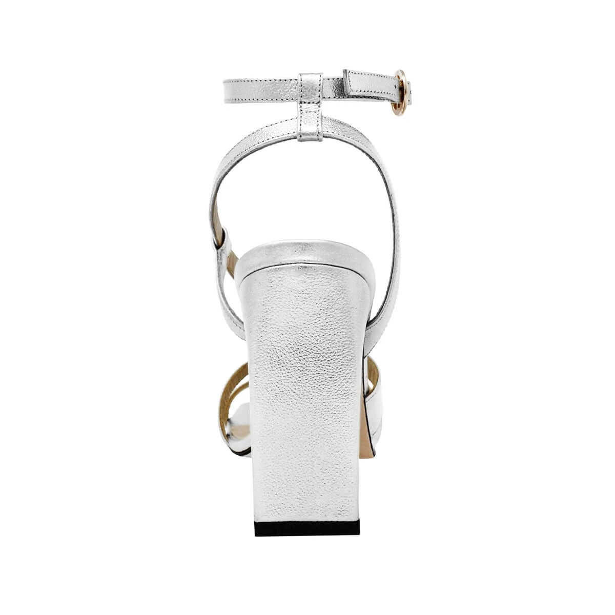 PIA 100 - Plata Regina Romero Zapato Sandalia Zapatilla Tacon Alto Para Dama En Piel 11 PIA 100 - Plata Regina Romero Zapato Sandalia Zapatilla Tacon Alto Para Dama En Piel - Imagen 9