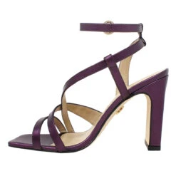 PIA 100 - Amatista Regina Romero Zapato Sandalia Zapatilla Tacon Alto Para Dama En Piel -Reginaromero Regina Romero Zapatilla Sandalia Pia Piel Uva 3 81db61df 0daa 4efc a5b9 f2e1a80856ea