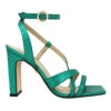 PIA 100 - Esmeralda Regina Romero Zapato Sandalia Zapatilla Tacon Alto Para Dama En Piel -Reginaromero Regina Romero Zapatilla Sandalia Pia Piel Verde Esmeralda 1 6c07a856 b005 49e6 b4e6 647c6dd67504