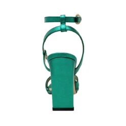 PIA 100 - Esmeralda Regina Romero Zapato Sandalia Zapatilla Tacon Alto Para Dama En Piel -Reginaromero Regina Romero Zapatilla Sandalia Pia Piel Verde Esmeralda 5 10661a04 07a3 4ceb 819a 1b437d5df6d4