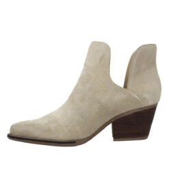 ISSA 60 - Pathe Regina Romero Zapato Bota Botin Tacon Bajo Para Dama En Piel -Reginaromero Regina Romero Zapato bota botin tacon bajo Issa 60 arena ante piel 3