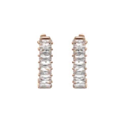 ARETES VIENA - Cristal Y Dorado Regina Romero Arete Para Dama