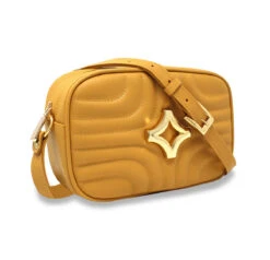 COLETTE - Mostaza Regina Romero Accesorio Bolso Para Dama En Piel