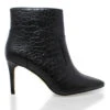 ANTONIA 75 - Negro Regina Romero Zapato Bota Botin Tacon Alto Para Dama En Piel 1 ANTONIA 75 - Negro Regina Romero Zapato Bota Botin Tacon Alto Para Dama En Piel -Reginaromero Regina Romero bota botin Antonia croco negro piel 1