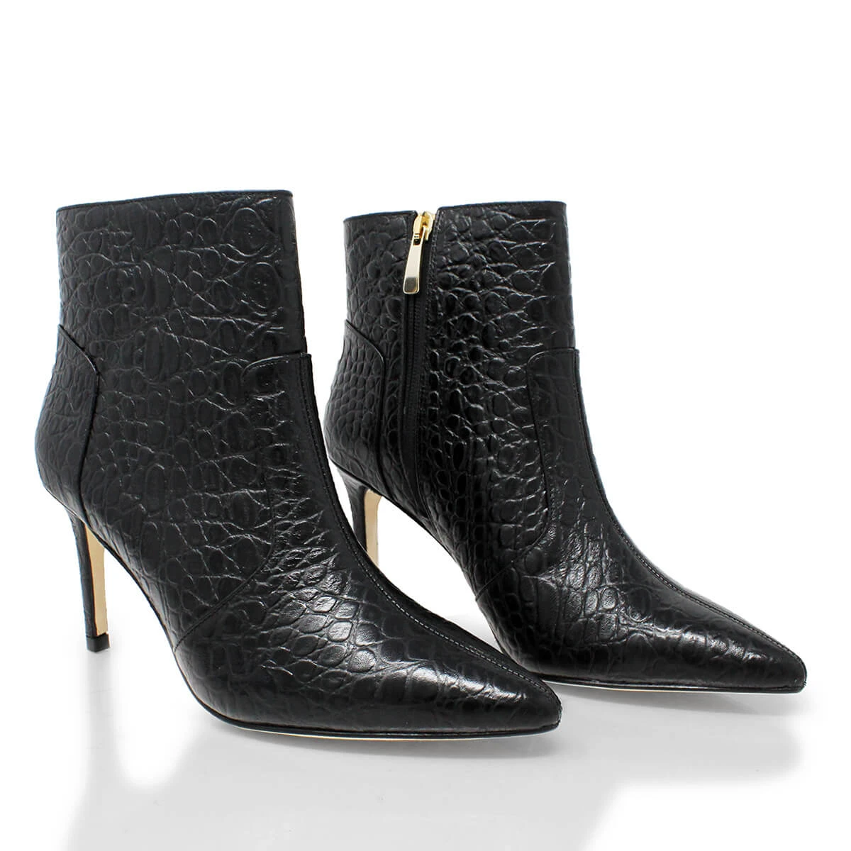 ANTONIA 75 - Negro Regina Romero Zapato Bota Botin Tacon Alto Para Dama En Piel 9 ANTONIA 75 - Negro Regina Romero Zapato Bota Botin Tacon Alto Para Dama En Piel - Imagen 7