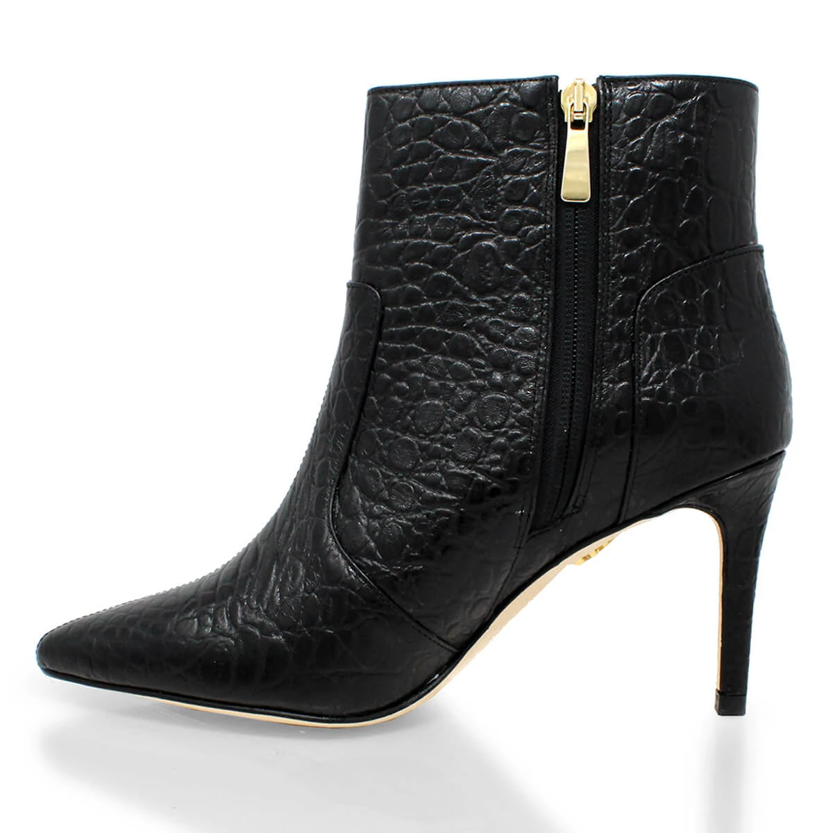 ANTONIA 75 - Negro Regina Romero Zapato Bota Botin Tacon Alto Para Dama En Piel 8 ANTONIA 75 - Negro Regina Romero Zapato Bota Botin Tacon Alto Para Dama En Piel - Imagen 6