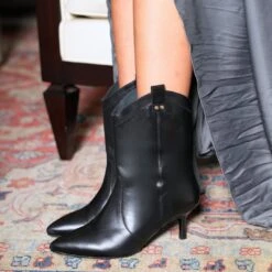 ARANTZA 60 - Negro Regina Romero Zapato Bota Botin Para Dama En Piel 12 ARANTZA 60 - Negro Regina Romero Zapato Bota Botin Para Dama En Piel -Reginaromero Regina Romero bota botin Arantza negro piel 06