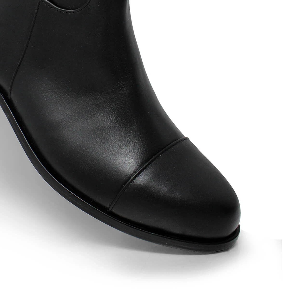 SPIRIT - Negro Regina Romero Zapato Bota Botin Tacon Bajo Para Dama En Piel 9 SPIRIT - Negro Regina Romero Zapato Bota Botin Tacon Bajo Para Dama En Piel - Imagen 7