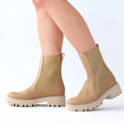 HERA - Beige Regina Romero Zapato Bota Botin Para Dama En Piel 12 HERA - Beige Regina Romero Zapato Bota Botin Para Dama En Piel -Reginaromero Regina Romero bota botin Hera piel 11