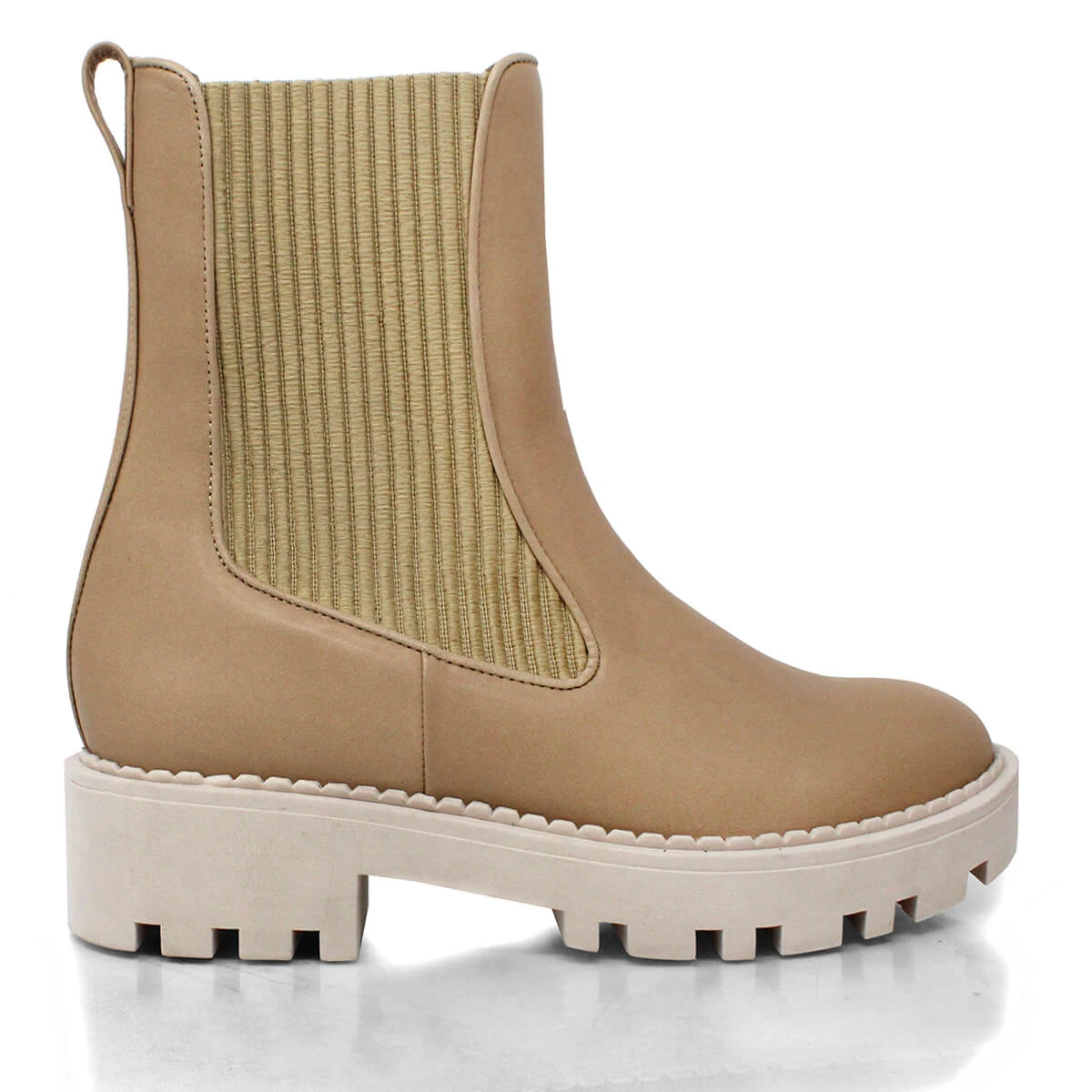 HERA - Beige Regina Romero Zapato Bota Botin Para Dama En Piel 3 HERA - Beige Regina Romero Zapato Bota Botin Para Dama En Piel