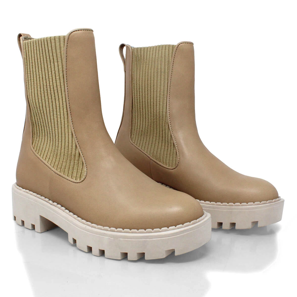 HERA - Beige Regina Romero Zapato Bota Botin Para Dama En Piel 9 HERA - Beige Regina Romero Zapato Bota Botin Para Dama En Piel - Imagen 7