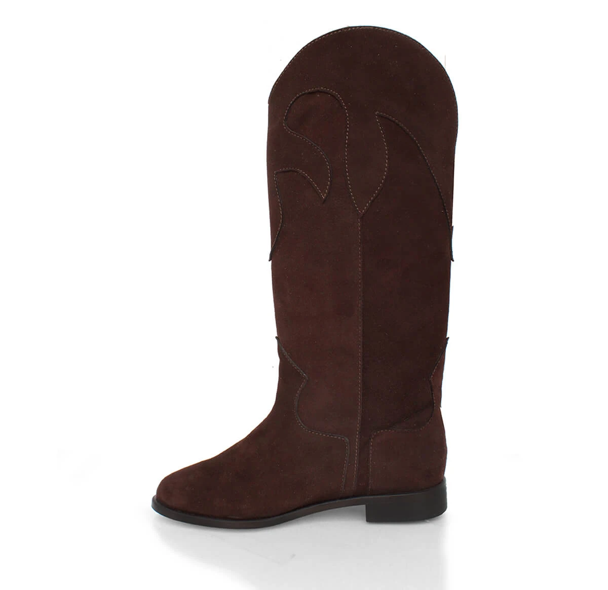 LAREDO - Ante Cafe Regina Romero Zapato Bota Botin Tacon Bajo Para Dama En Piel 7 LAREDO - Ante Cafe Regina Romero Zapato Bota Botin Tacon Bajo Para Dama En Piel - Imagen 5