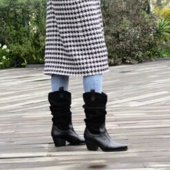 MADELEINE 60 - Negro Regina Romero Zapato Bota Botin Tacon Bajo Para Dama En Piel 14 MADELEINE 60 - Negro Regina Romero Zapato Bota Botin Tacon Bajo Para Dama En Piel -Reginaromero Regina Romero bota botin Madeleine negro 9