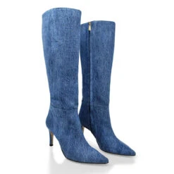 MITZY 75 - Denim Regina Romero Zapato Bota Larga Tacon Alto Para Dama 16 MITZY 75 - Denim Regina Romero Zapato Bota Larga Tacon Alto Para Dama -Reginaromero Regina Romero bota botin Mitzy mezclilla 2 6bbdb2b7 b97f 4ebc a39d 377e8f6e5d1a