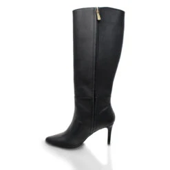 MITZY 75 - Negro Regina Romero Zapato Bota Larga Tacon Alto Para Dama En Piel -Reginaromero Regina Romero bota botin Mitzy negro piel 4