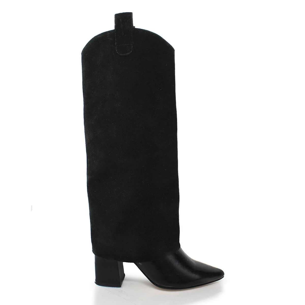 NADIA 75 - Negro Regina Romero Zapato Bota Larga Tacon Alto Para Dama En Piel 3 NADIA 75 - Negro Regina Romero Zapato Bota Larga Tacon Alto Para Dama En Piel