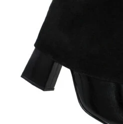 NADIA 75 - Negro Regina Romero Zapato Bota Larga Tacon Alto Para Dama En Piel 17 NADIA 75 - Negro Regina Romero Zapato Bota Larga Tacon Alto Para Dama En Piel -Reginaromero Regina Romero bota botin Nadia ante negro piel 5