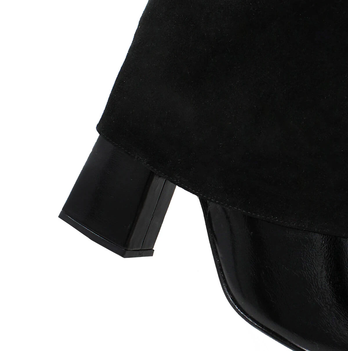 NADIA 75 - Negro Regina Romero Zapato Bota Larga Tacon Alto Para Dama En Piel 9 NADIA 75 - Negro Regina Romero Zapato Bota Larga Tacon Alto Para Dama En Piel - Imagen 7