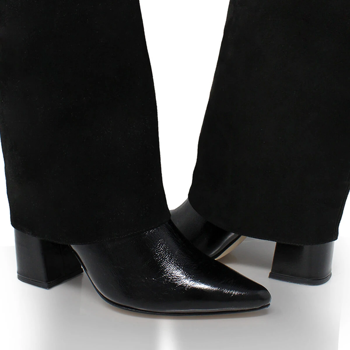 NADIA 75 - Negro Regina Romero Zapato Bota Larga Tacon Alto Para Dama En Piel 10 NADIA 75 - Negro Regina Romero Zapato Bota Larga Tacon Alto Para Dama En Piel - Imagen 8