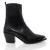 ROSARIO 70 - Negro Regina Romero Zapato Bota Botin Tacon Alto Para Dama En Piel 1 ROSARIO 70 - Negro Regina Romero Zapato Bota Botin Tacon Alto Para Dama En Piel -Reginaromero Regina Romero bota botin Rosario negro piel 1