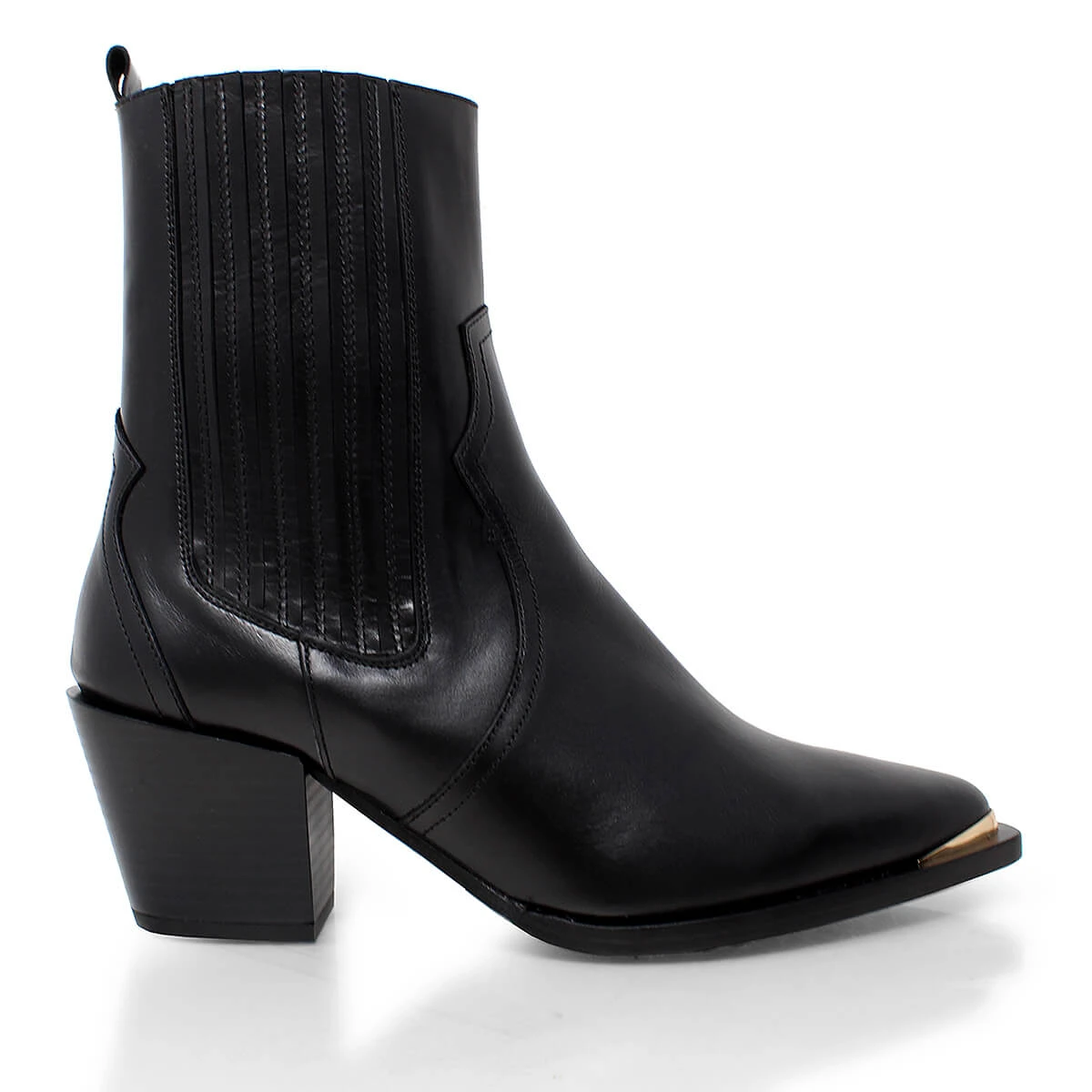 ROSARIO 70 - Negro Regina Romero Zapato Bota Botin Tacon Alto Para Dama En Piel 3 ROSARIO 70 - Negro Regina Romero Zapato Bota Botin Tacon Alto Para Dama En Piel