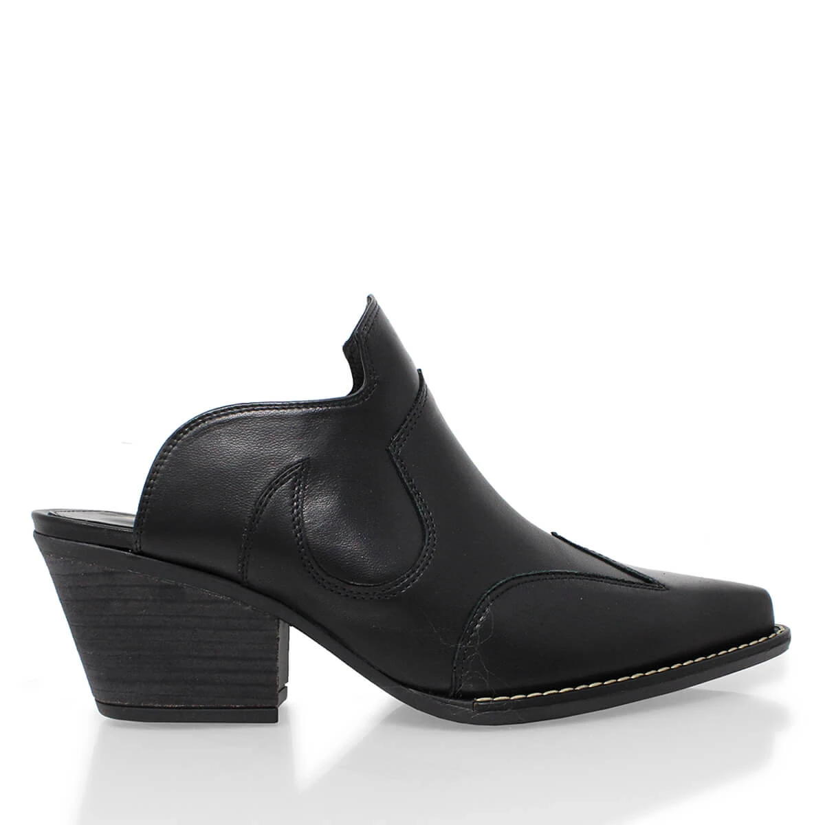 TRACY 60 - Negro Regina Romero Zapato Zapatilla Tacon Bajo Para Dama En Piel 3 TRACY 60 - Negro Regina Romero Zapato Zapatilla Tacon Bajo Para Dama En Piel