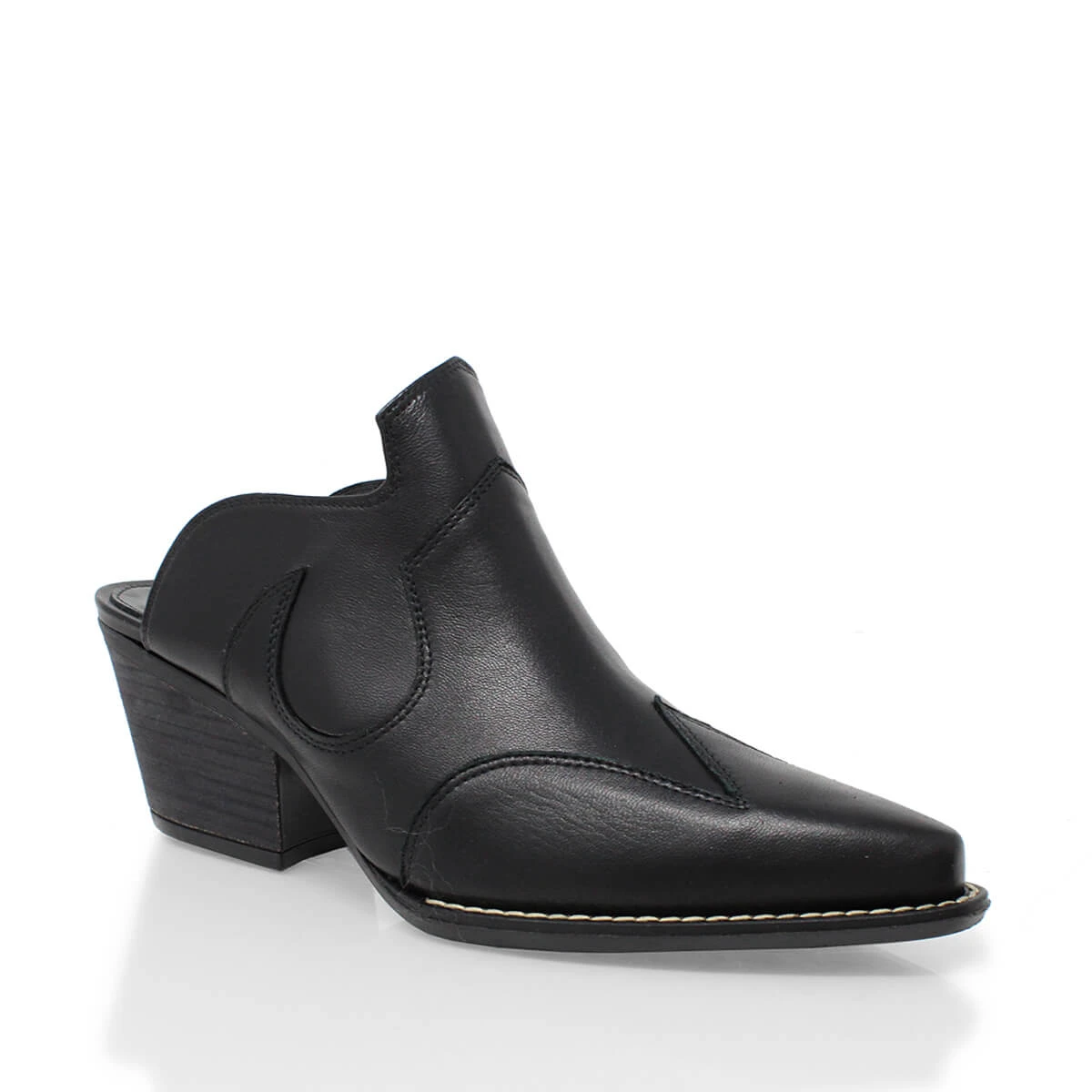 TRACY 60 - Negro Regina Romero Zapato Zapatilla Tacon Bajo Para Dama En Piel 7 TRACY 60 - Negro Regina Romero Zapato Zapatilla Tacon Bajo Para Dama En Piel - Imagen 5