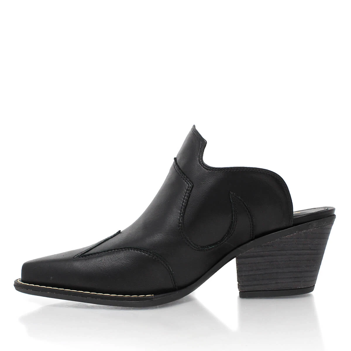 TRACY 60 - Negro Regina Romero Zapato Zapatilla Tacon Bajo Para Dama En Piel 8 TRACY 60 - Negro Regina Romero Zapato Zapatilla Tacon Bajo Para Dama En Piel - Imagen 6