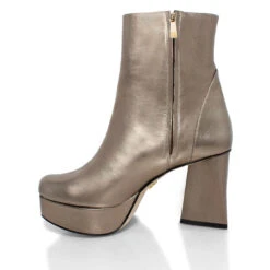 INGRID 95 - Seda Regina Romero Zapato Bota Botin Plataforma Tacon Alto Para Dama En Piel 8 INGRID 95 - Seda Regina Romero Zapato Bota Botin Plataforma Tacon Alto Para Dama En Piel -Reginaromero Regina Romero bota botin seda piel 4