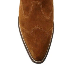 BAILEY 60 - Gamuza Oro Viejo Regina Romero Zapato Bota Botin Tacon Bajo Para Dama En Piel -Reginaromero Regina Romero bota botin tacon bajo Bailey 60 oro viejo piel 5 c68c1287 ebcb 41b6 8f29 4f0ff4beb788