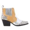 MADDIE 60 Edicion Limitada - Plata Regina Romero Zapato Bota Botin Tacon Bajo Para Dama En Piel -Reginaromero Regina Romero botin Maddie edicion especial cheetah plata 1 bc8e322d 88ba 4b71 af85 d57f42971e4b