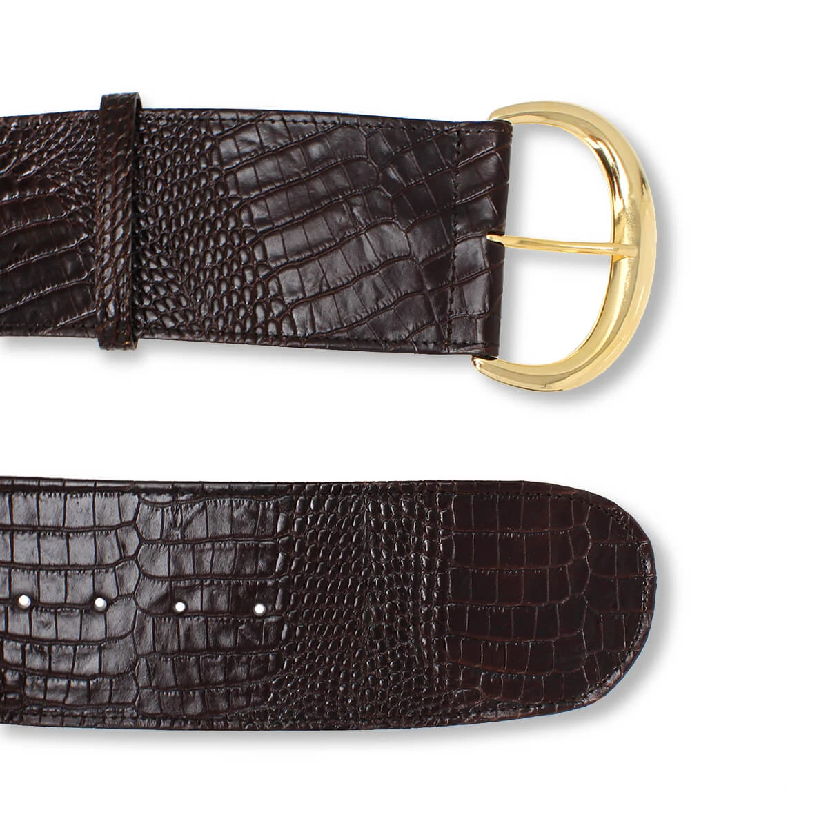 SOL - Cafe Romero Accesorio Cinturon Para Dama En Piel 4 SOL - Cafe Romero Accesorio Cinturon Para Dama En Piel - Imagen 2