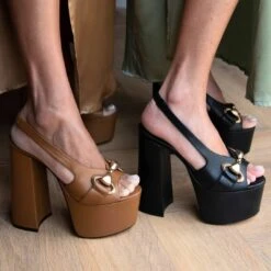 ERIN 150 - Negro Regina Romero Zapato Sandalia Plataforma Tacon Alto Para Dama En Piel -Reginaromero Regina Romero sandalia plataforma Erin negro piel 9