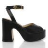 OLIMPIA 100 - Negro Regina Romero Zapato Sandalia Plataforma Tacon Alto Para Dama En Piel 1 OLIMPIA 100 - Negro Regina Romero Zapato Sandalia Plataforma Tacon Alto Para Dama En Piel -Reginaromero Regina Romero sandalia plataforma Olimpia negro piel 1