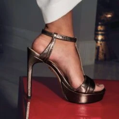 PITA 125 - Seda Regina Romero Zapato Sandalia Plataforma Tacon Alto Para Dama En Piel -Reginaromero Regina Romero sandalia plataforma Pita125 Seda 8