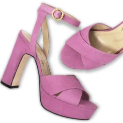 VENUS 120 - Rosa Regina Romero Zapato Sandalia Plataforma Tacon Alto Para Dama En Piel 21 VENUS 120 - Rosa Regina Romero Zapato Sandalia Plataforma Tacon Alto Para Dama En Piel -Reginaromero Regina Romero sandaliaplataforma Venus rosa piel 7