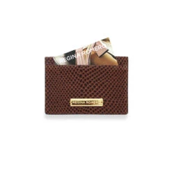 BLISS - Cafe Oscuro Regina Romero Accesorio Tarjetero Para Dama En Piel 8 BLISS - Cafe Oscuro Regina Romero Accesorio Tarjetero Para Dama En Piel -Reginaromero Regina Romero tarjetero Bliss cafe obscuro piel 3