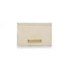 BLISS - Latte Regina Romero Accesorio Tarjetero Para Dama En Piel 1 BLISS - Latte Regina Romero Accesorio Tarjetero Para Dama En Piel -Reginaromero Regina Romero tarjetero Bliss marfil piel 1