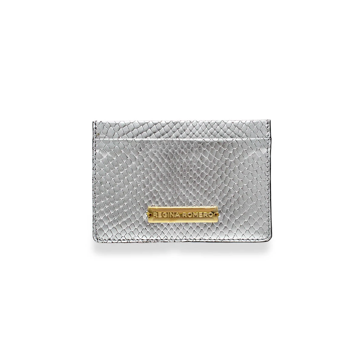 BLISS - Plata Regina Romero Accesorio Tarjetero Para Dama En Piel 3 BLISS - Plata Regina Romero Accesorio Tarjetero Para Dama En Piel